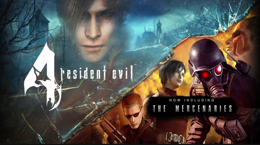 Resident Evil 4 VR — a village surrounded by a dark forest